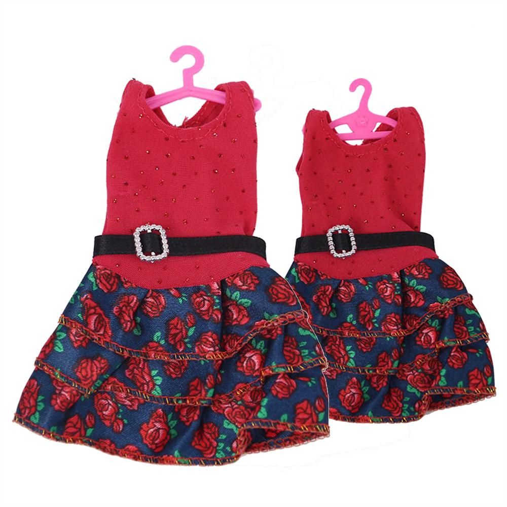 Set 10 / 20 Móc Treo Quần Áo Mini Tỉ Lệ 1: 6 Cho Nhà Búp Bê