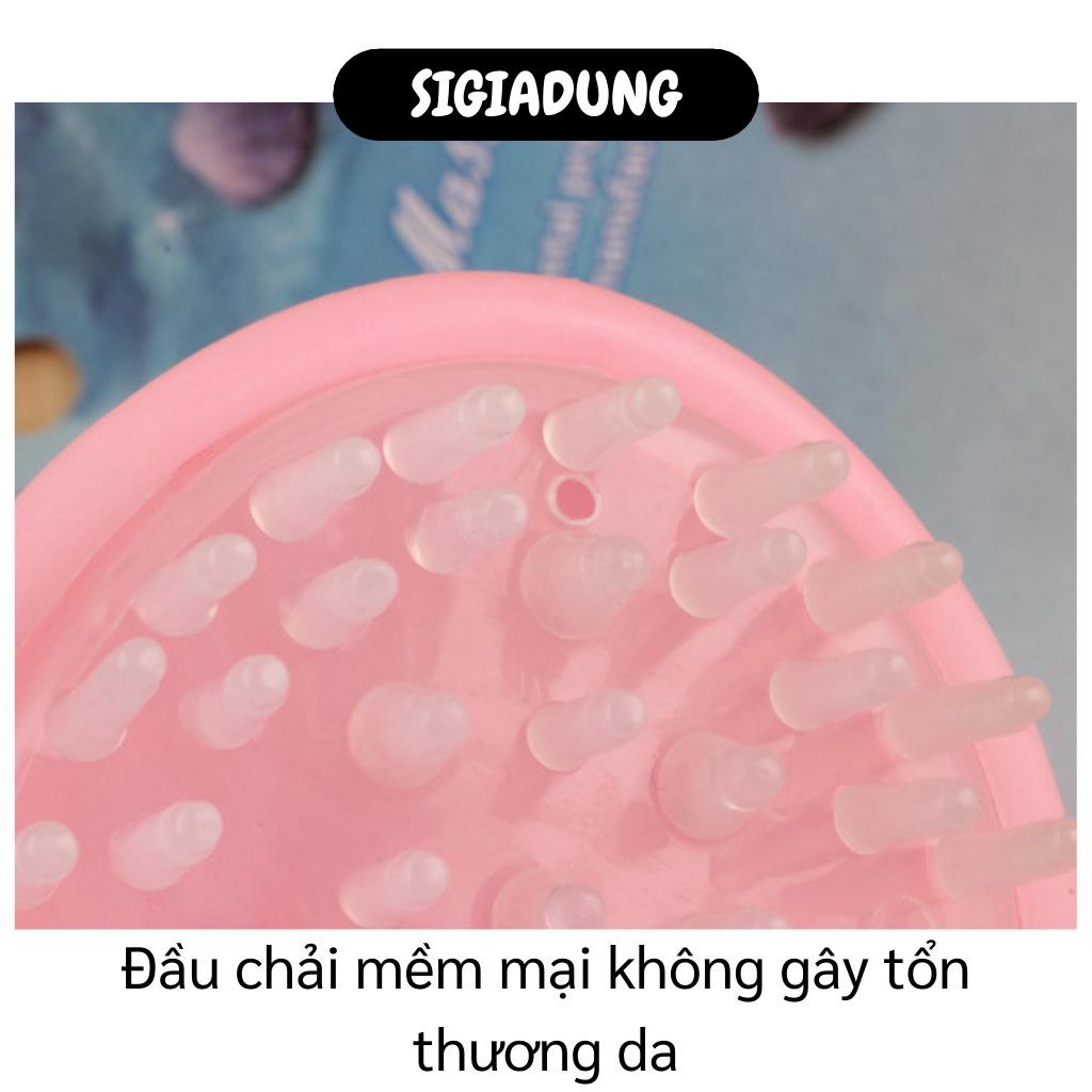 [SGD] Lược Gội Đầu - Lược Silicone Massage Da Đầu Thúc Đẩy Lưu Thông Máu, Tẩy Da Chết 5772