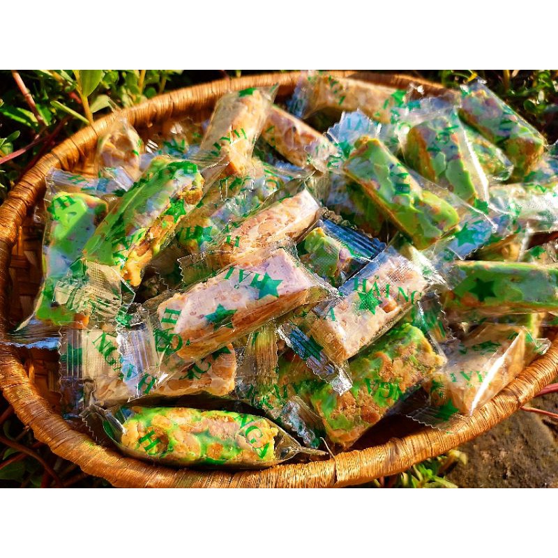 Kẹo đậu phộng nước cốt dừa mix 2 vị 500g