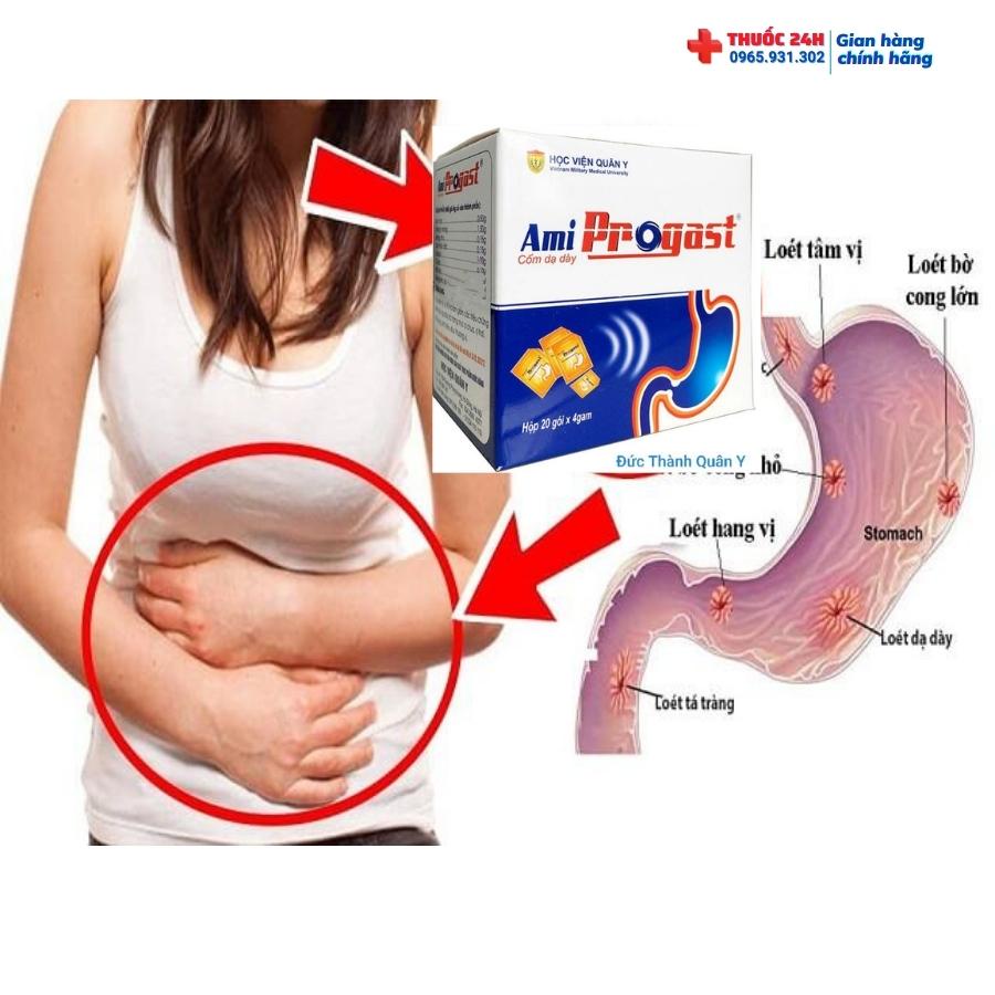 Cốm dạ dày Ami Progast Học viện Quân Y