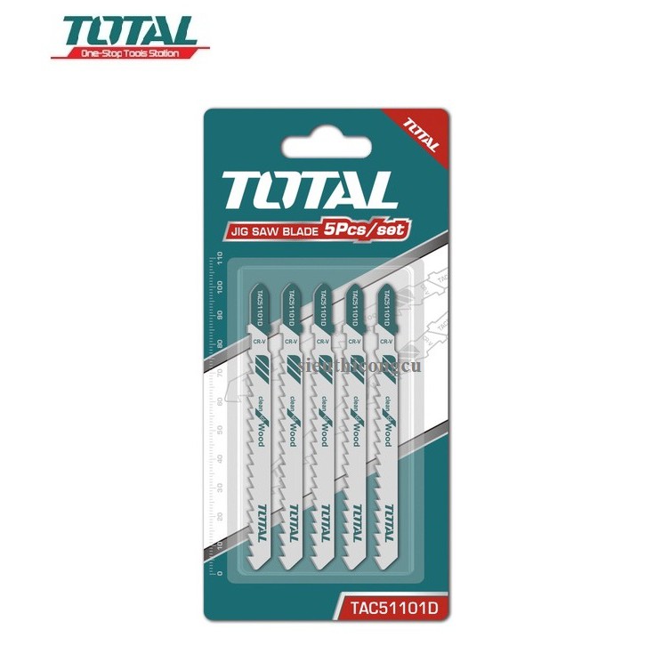 Total - TAC51101D Bộ 5 lưỡi cưa lọng (Cưa gỗ)