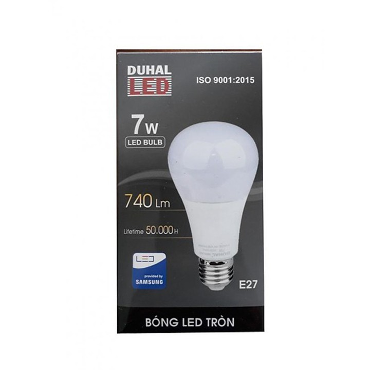 Bóng đèn Led Duhal 3W 5W 7W 9W ⚡ BH 12 THÁNG ⚡ Đèn Led tròn Không chứa thủy ngân an toàn cho người sử dụng | BigBuy360 - bigbuy360.vn