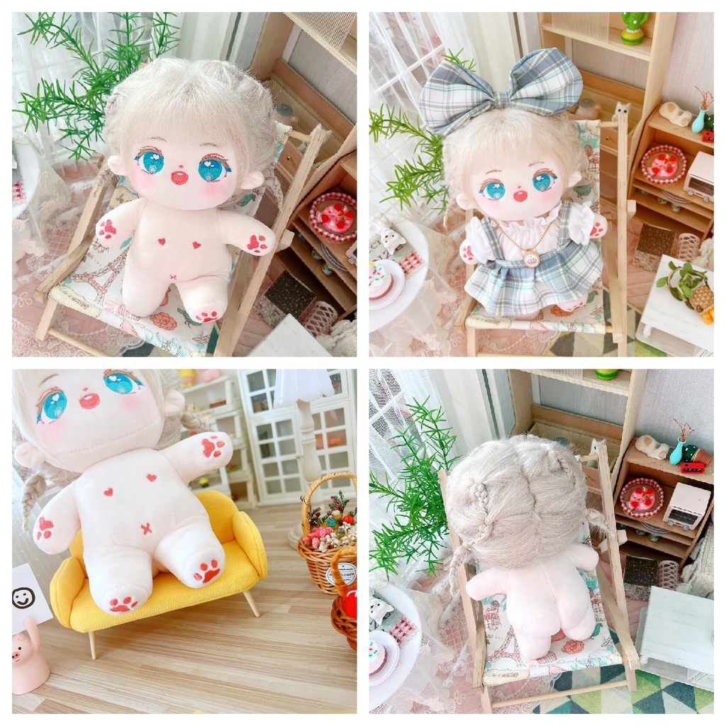 Búp Bê Hình Thần Tượng Tóc Dài 20cm Có Giá Đỡ Làm Quà Tặng Mùa Đông Jennie Lisa Rose Jisoo