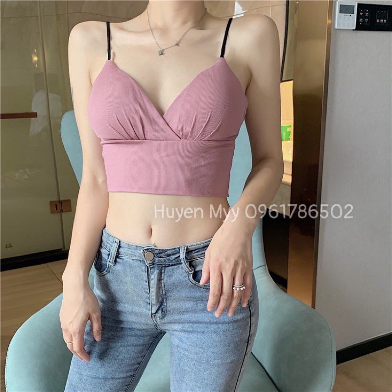 ÁO CROPTOP THUN GÂN GỢI CẢM