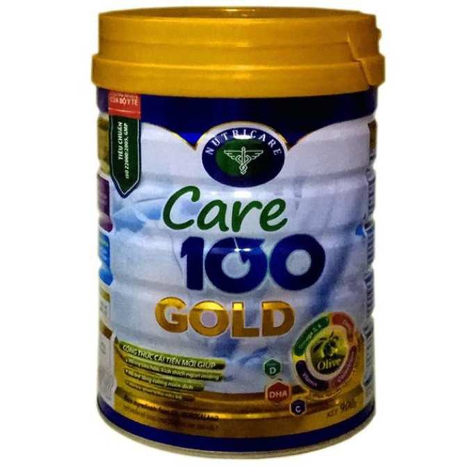 SỮA CARE 100 GOLD (NUTRICARE 100) 900G DATE 2020