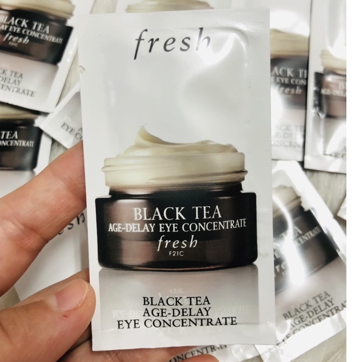 [AUTH 1000%] Sample mẫu thử KEM MẮT FRESH BLACK TEA AGE-DELAY EYE CONCENTRATE 1.5ML