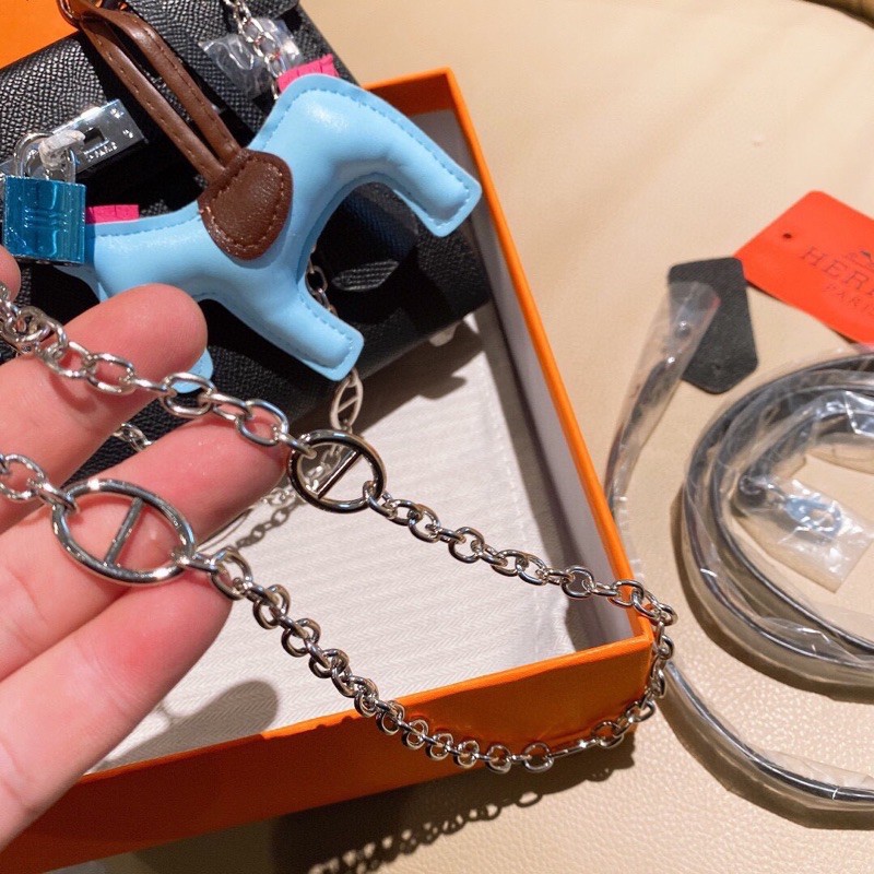 Túi xách H.m hàng vip da bò order trung sz 20