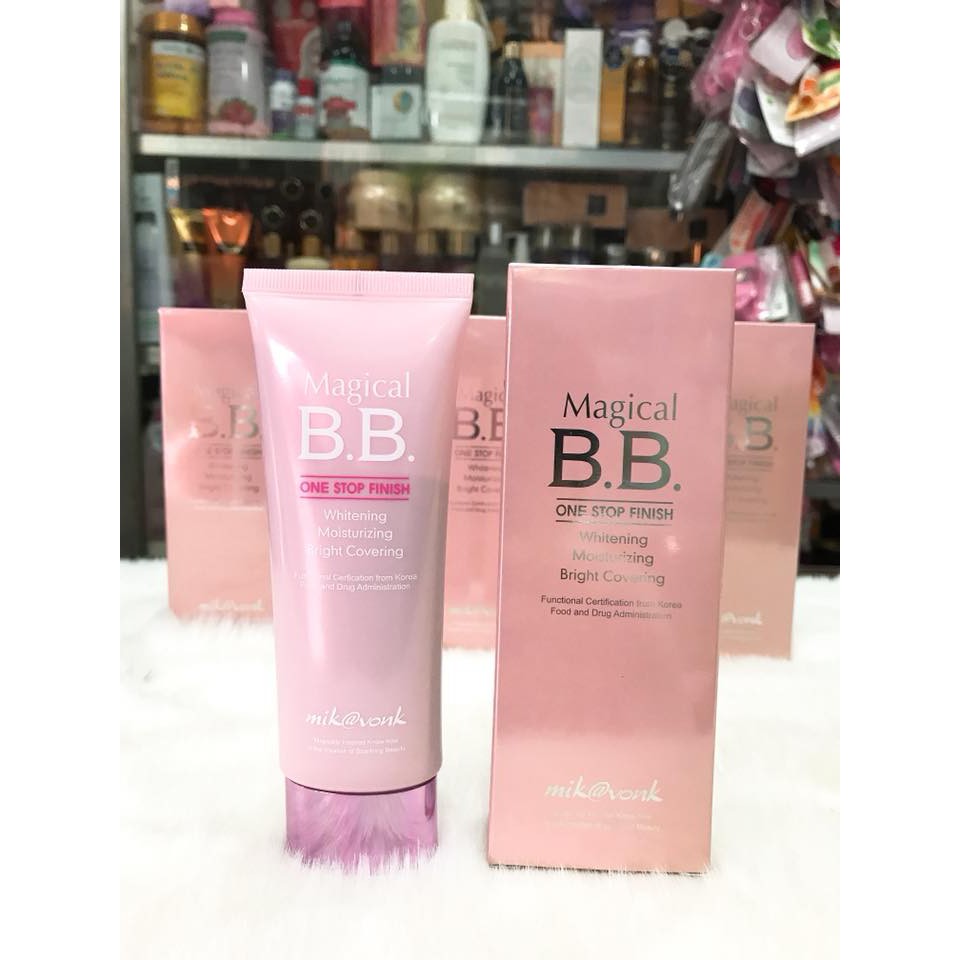 (60ML) KEM NỀN TRANG ĐIỂM MIK@VONK MAGICAL BB CREAM CHÍNH HÃNG CTY 60ML