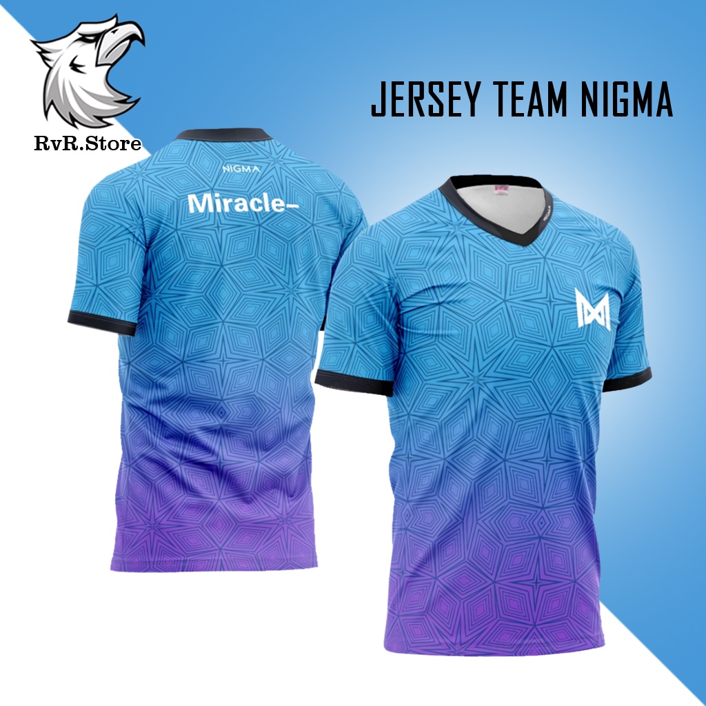 Áo Thun In Hình GAME TEAM NIGMA GAME DOTA 2 WILDRIFT LOL (Miễn Phí NICKNAME)