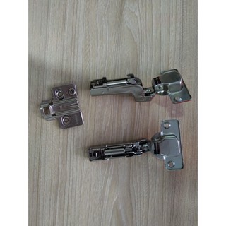 Bản lề giảm chấn Hafele thẳng/ cong ít/ cong nhiều có đế