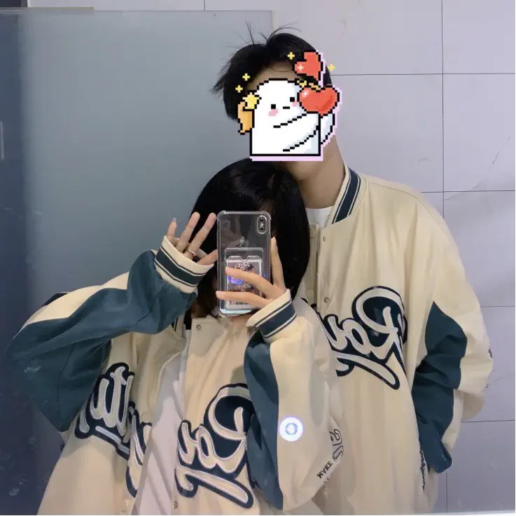 Áo khoác bomber unisex, Áo bomber bóng chày Royalty form rộng chất kaki dày dặn