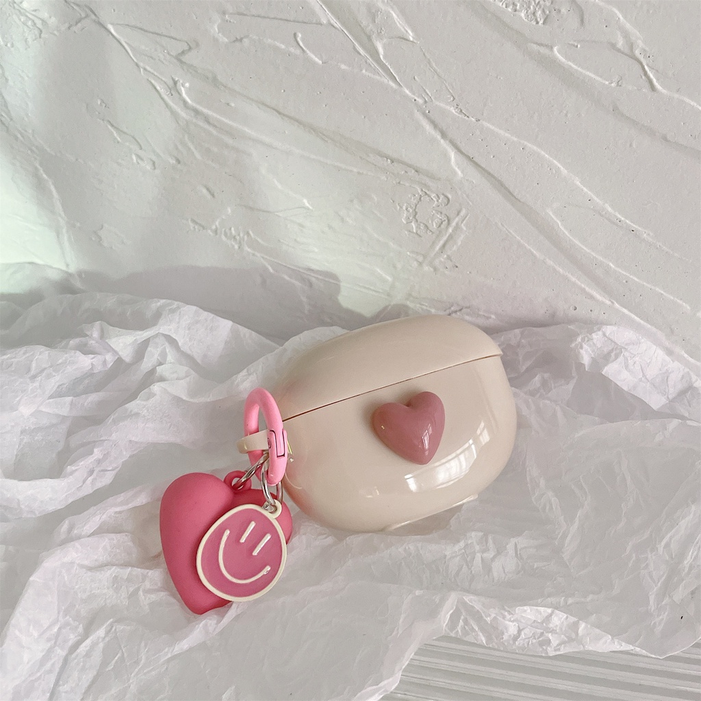 Vỏ Bảo Vệ Hộp Sạc Tai Nghe Bluetooth Không Dây Realme Buds Air3 Bằng TPU Mềm Hình Bướm/Trái Tim DIY