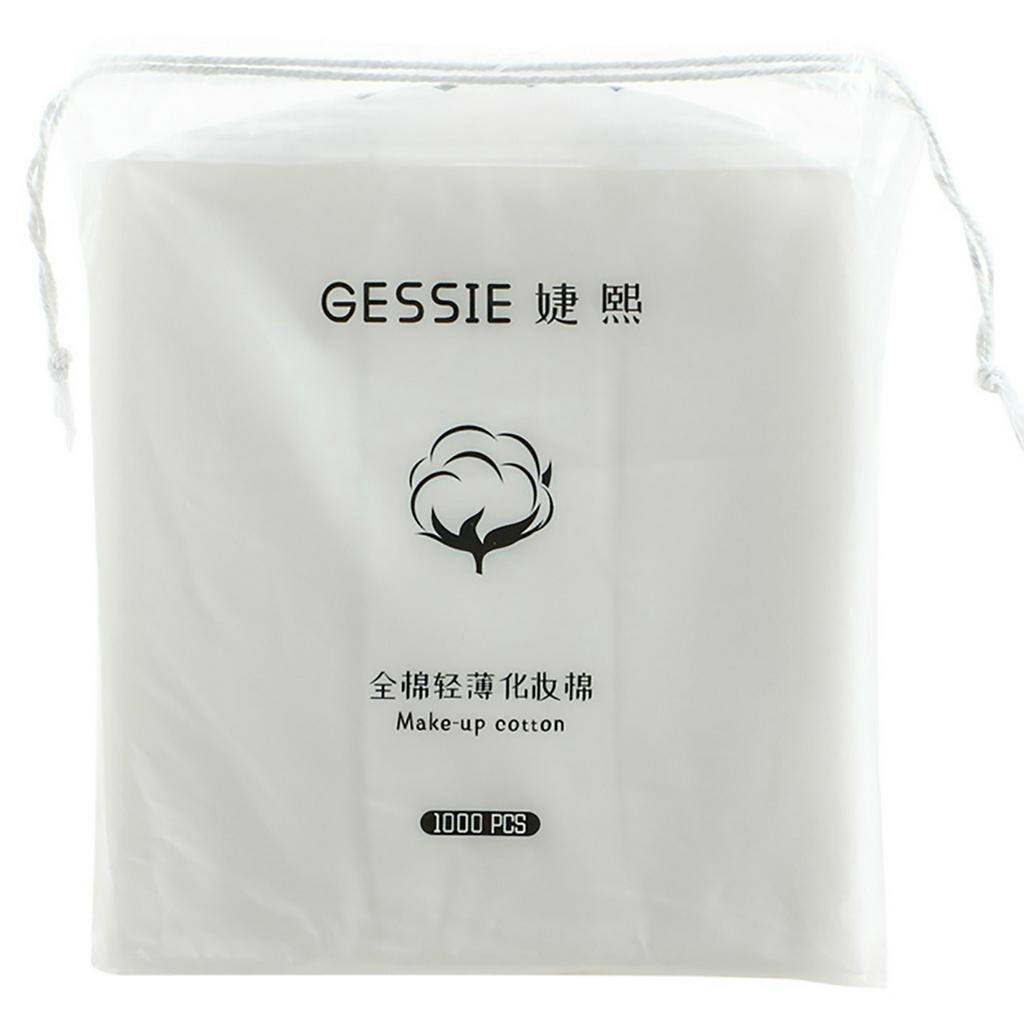 Túi Bông Tẩy Trang JUJIAJIA 1000 Miếng Chất Liệu Cotton Một Lớp