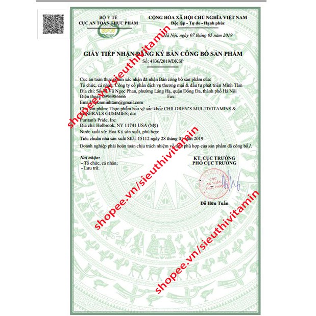 [CHÍNH HÃNG] Viên nhai kẹo gummy vị hoa quả bổ sung Vitamin cho trẻ trên 2 tuổi Children's Multivitamins Gummies 60 viên | BigBuy360 - bigbuy360.vn