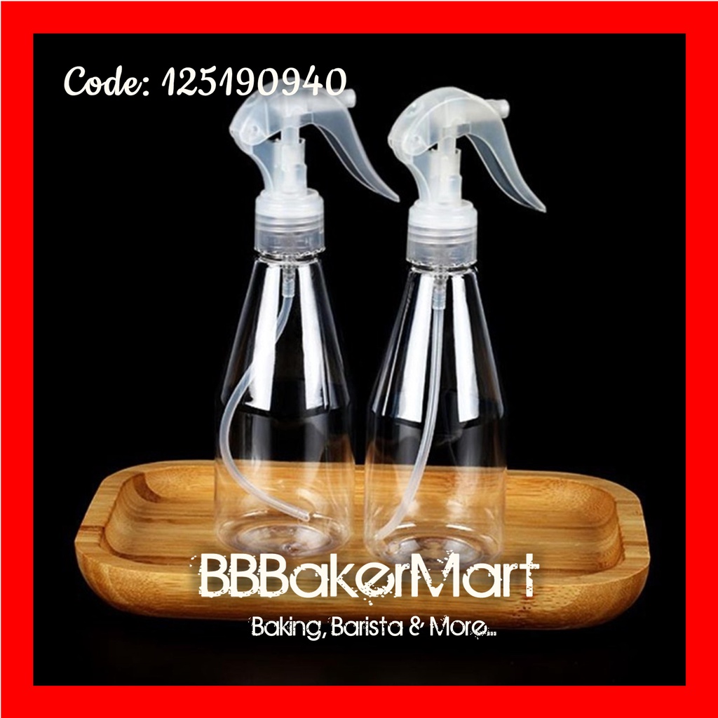 Bình xịt nước nhựa có khóa 200ml - 1 cái