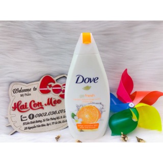 sữa tắm Dove hương cam 500ml