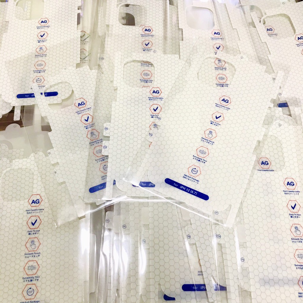 Miếng dán PPF nhám cho mặt lưng iphone 12/ 12 pro/ 12 mini/ 12 pro max