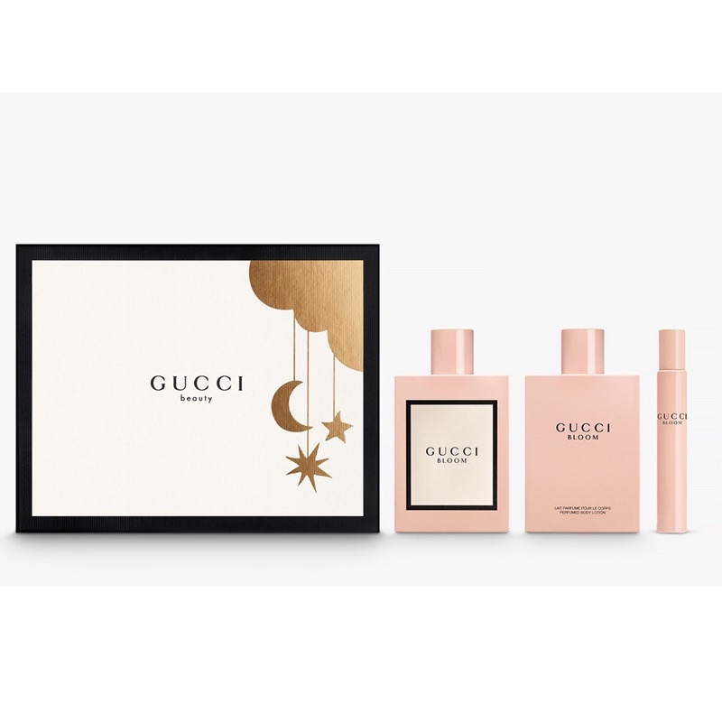 Set Gucci Bloom ( EDP 100ml & 7,4ml & Lotion 100ml ) | Thế Giới Skin Care