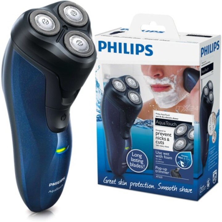 Máy cạo râu thương hiệu cao cấp Philips AT620 Lưỡi cắt CloseCut - Bảo hành 24 tháng