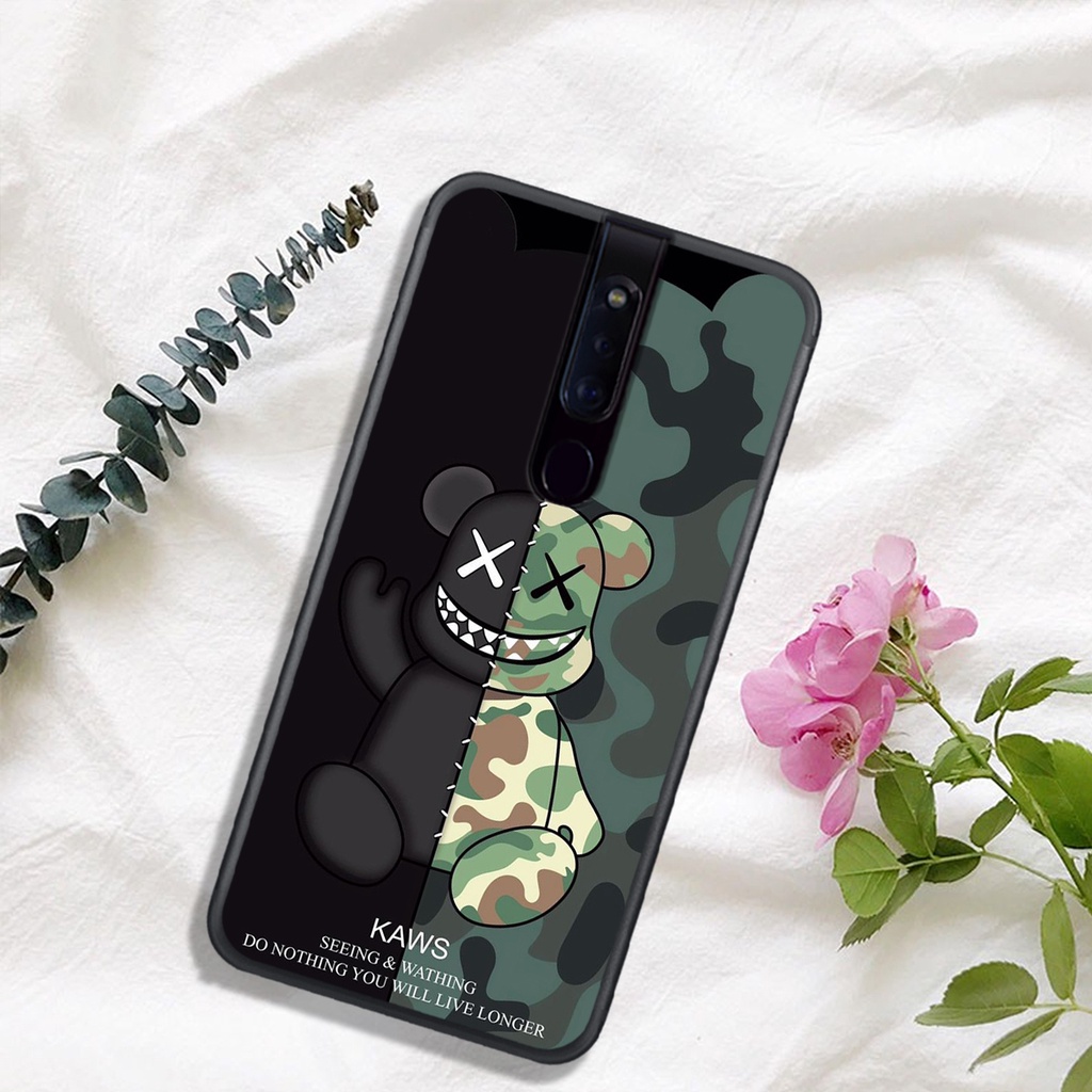 [HOT]ỐP OPPO F11 - F11 PRO , In Hình Gấu Robot họa tiết L-V màu sắc cực đẹp.