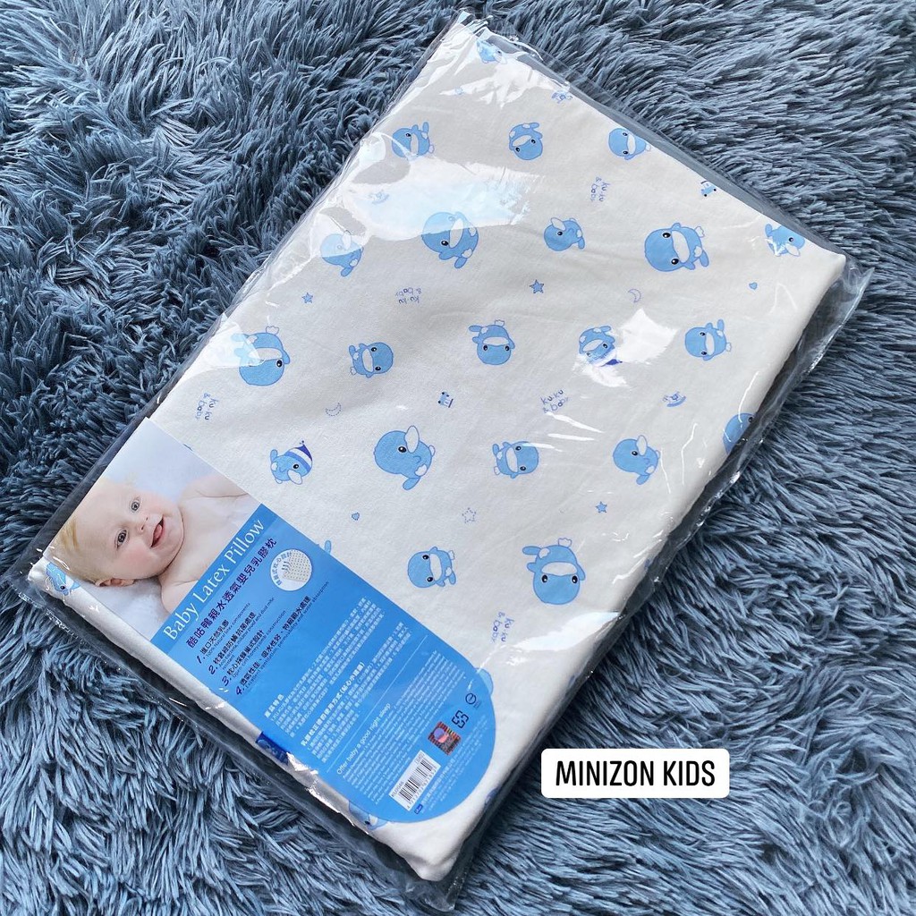 Gối Cao Su Chống Ngạt Kuku Thoáng Khí Mẫu Mới Cho Bé | Minizon Kids