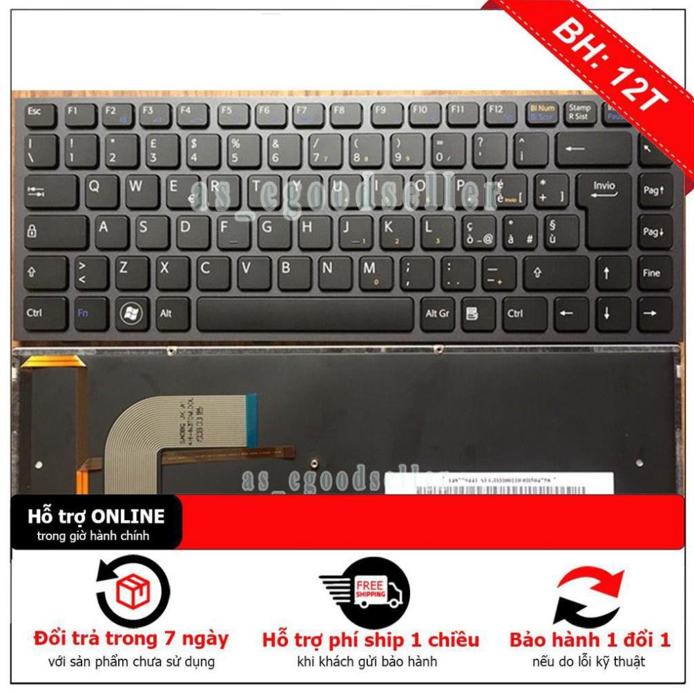Bàn phím laptop sony Vaio VPC-S Series S115EC S128EC PCG-51111T 51411N 148778171 148778371 9Z.N3VSQ.50R