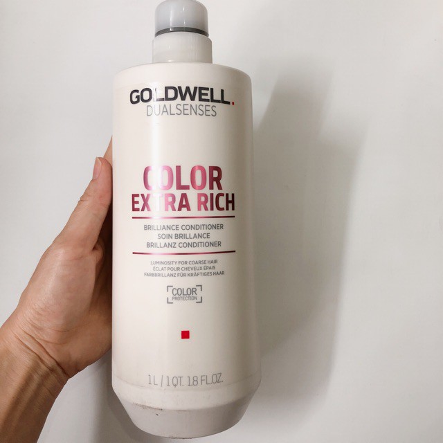 Dầu xả siêu dưỡng màu GOLDWELL DUALSENSES Color Extra Rich Conditioner 1000ml