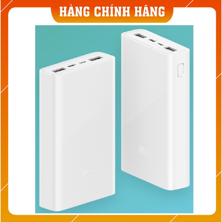 Pin Sạc dự phòng MI 3 20000 mAh - Hàng chính hãng