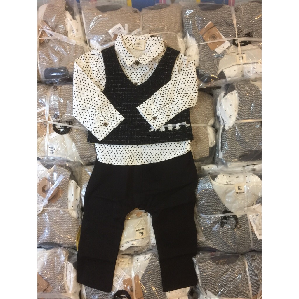 Set 3 chi tiết cho bé trai - set công tử