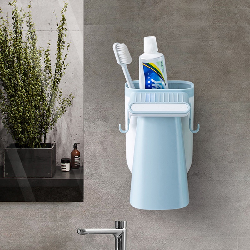 Giá Để Bàn Chải Đánh Răng Gắn Tường Đa Năng