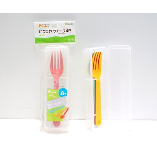Bộ 4 dĩa nhựa Inomata - Nhật Bản