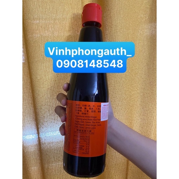 Giấm Catchup/ Sốt Catchup Koon Yich Wah Kee 500ml - HK