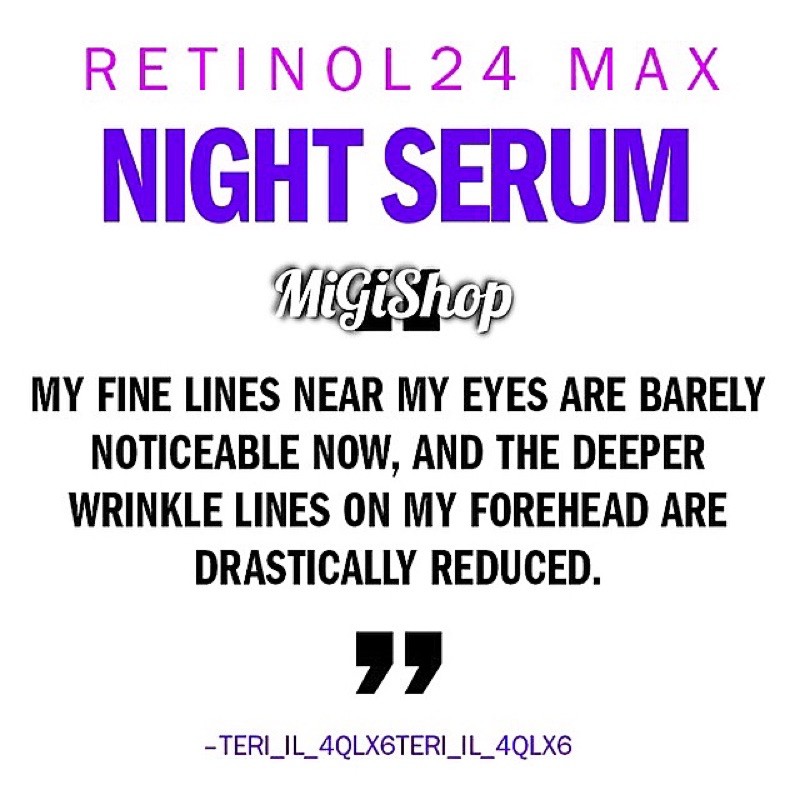 [Hàng Mỹ] Tinh Chất Dưỡng Da Ban Đêm Olay Retinol 24 Max Night Serum 40ml