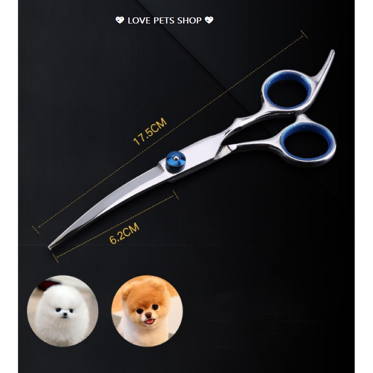 BỘ KÉO CẮT LÔNG, TỈA LÔNG CHO CHÓ MÈO - LOVE PETS SHOP
