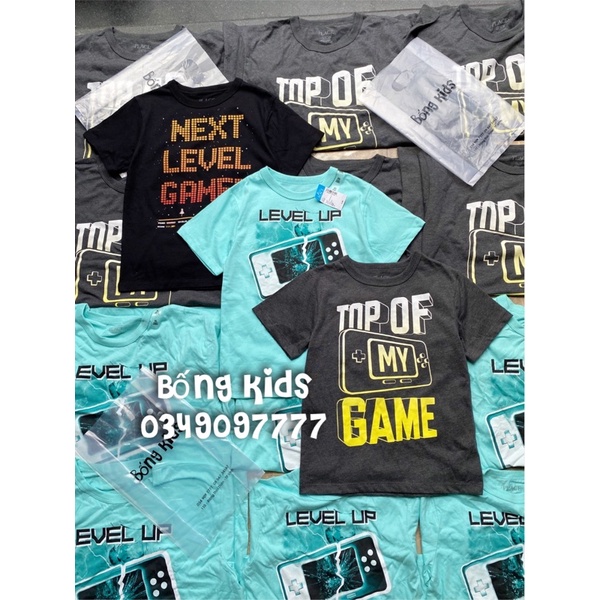 Áo Phông Bé Trai In Chữ Place