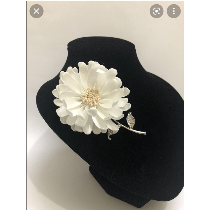 HOA CÀI ÁO DÀI HANDMADE cao cấp