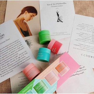 [Hàng trả order, không có dư] Set 4 hũ mặt nạ ngủ môi Laneige