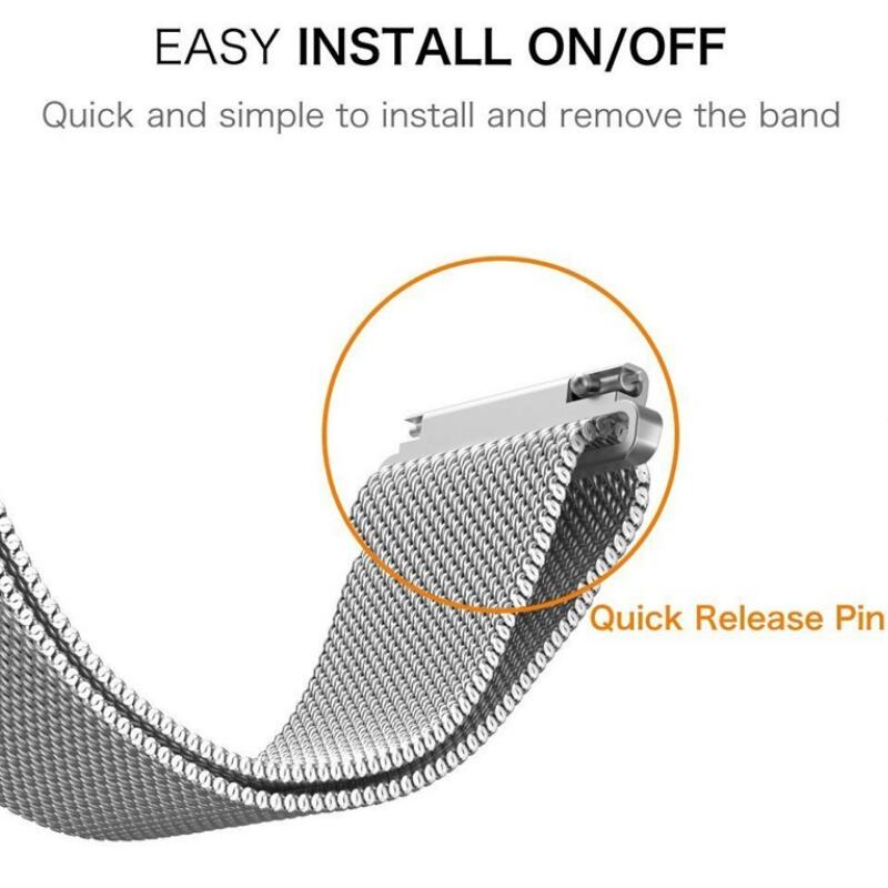 Xiao Mi Watch Color  Màu Milan Dây đeo Kim Loại Dây đeo Bằng Thép Không Gỉ 22 Mm