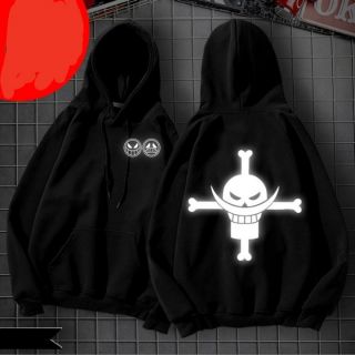 Áo Hoodie Râu Trắng ONE PIECE Có Phản Quang!!