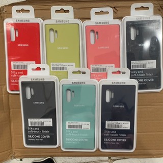 Ốp Lưng Silicone Cover chống bẩn cao cấp Samsung Galaxy Note 10, Note 10 Plus