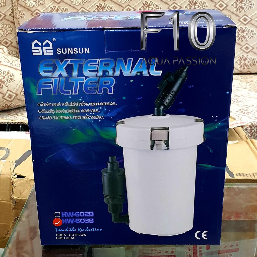 LỌC THÙNG SUNSUN HW - 603 - 603B Máy Lọc Ngoài Cho Bể Cá, Thuỷ Sinh