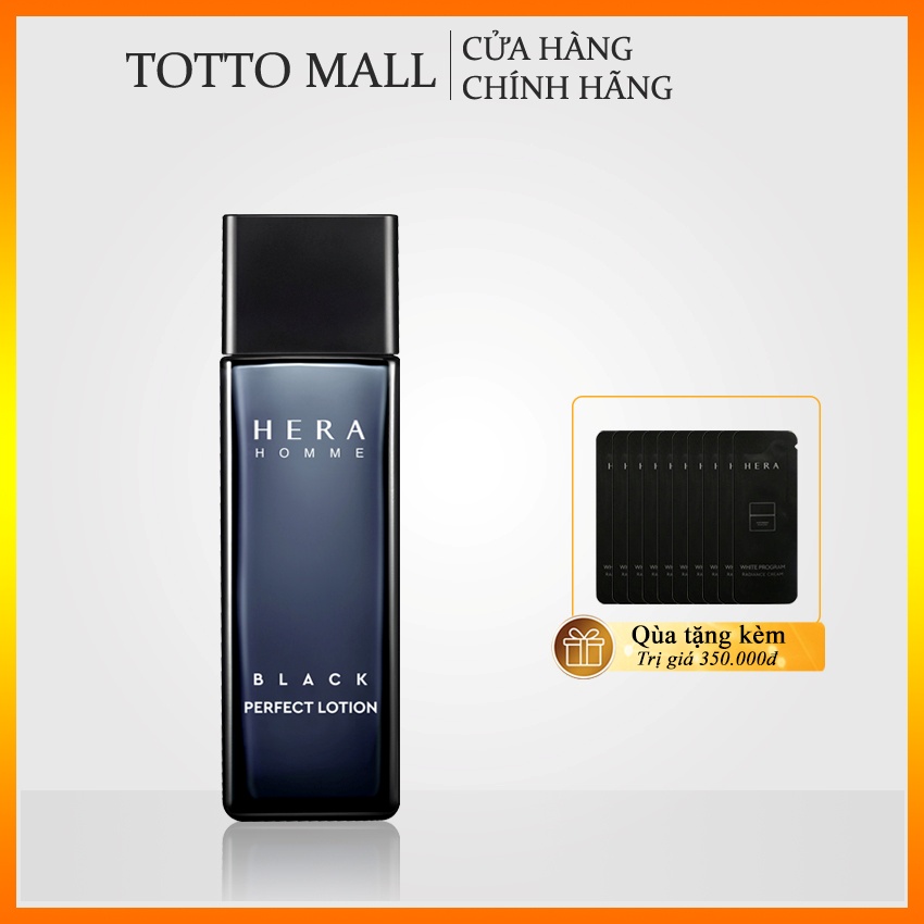 Sữa dưỡng da nam Hera Homme Black Perfect Lotion 120ml - Sữa dưỡng tái tạo da Na