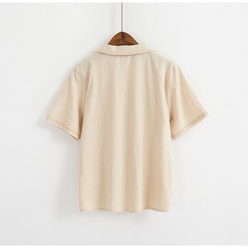 Áo sơ mi nữ thiết kế cổ 2 ve SM21