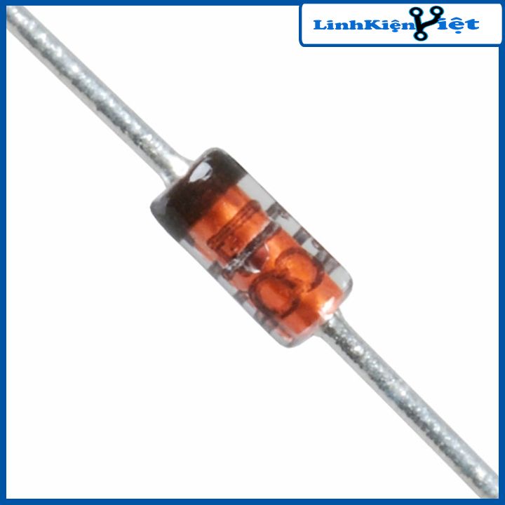 Diode 1N4148 450mA 100V chân cắm chân dán ( Gói 10 Con )