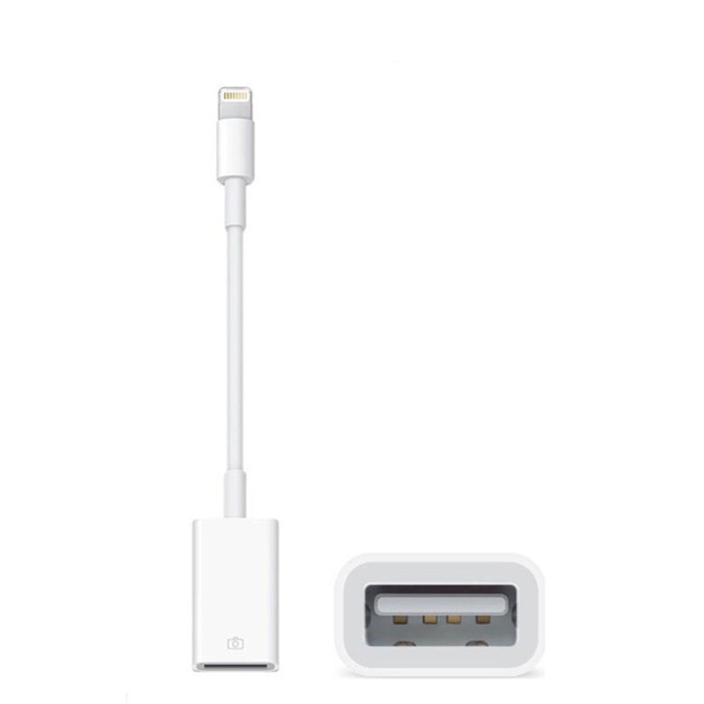Dây cáp chuyển đổi OTG cổng USB 2.0 sang cổng sạc màu trắng nhẹ và nhỏ gọn dành cho t