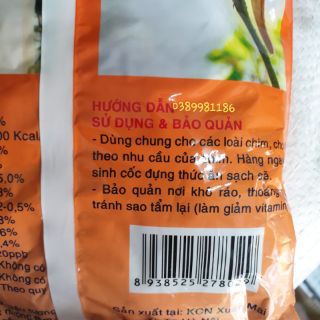 Cám trứng, cám chim ba vì(trộn mồi câu cá)
