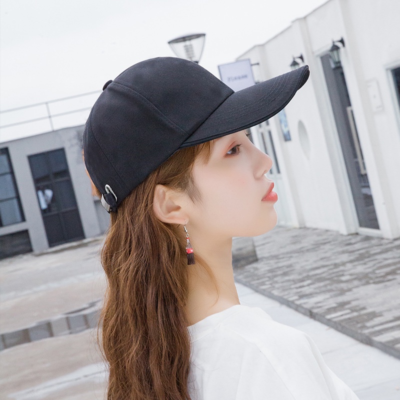 Mũ Lưỡi Trai Unisex Thêu Chữ Thời Trang Năng Động