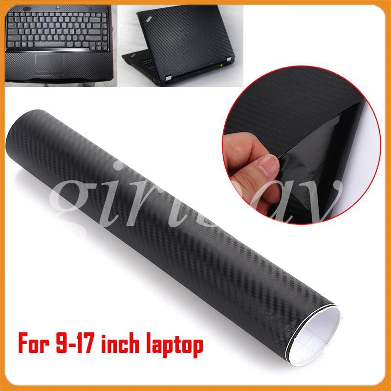 Miếng dán chống trầy bằng sợi các bon cao cấp dùng để trang trí máy tính