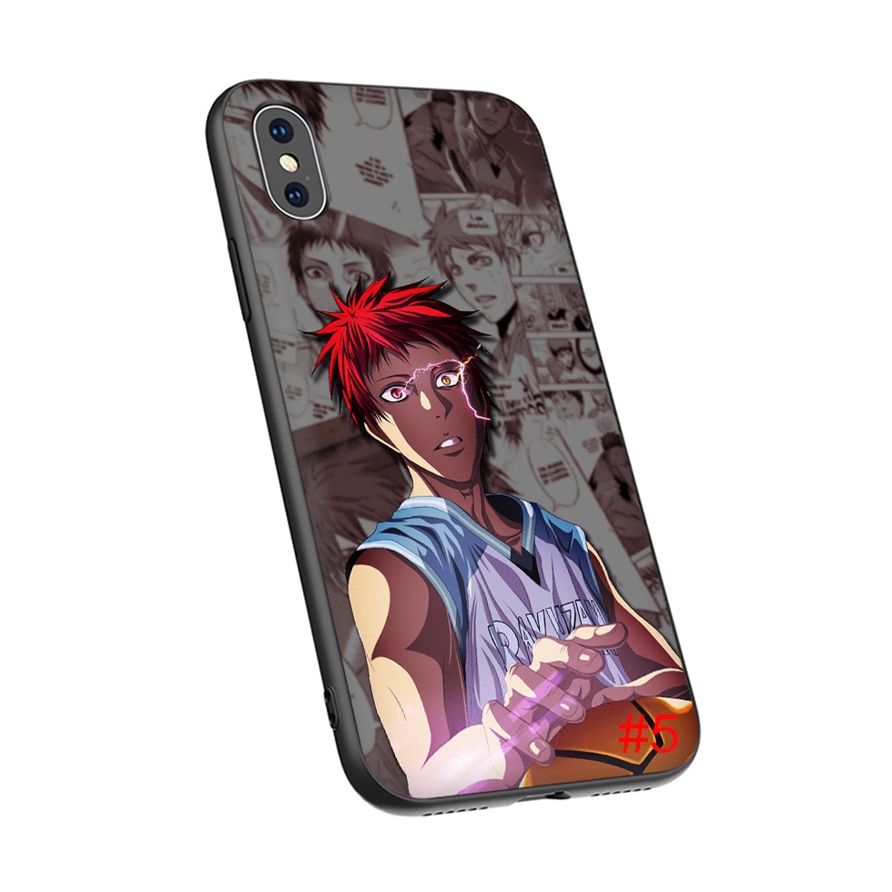 Ốp Điện Thoại Silicon Mềm Hình Kuroko no Basket Cho iphone 11 12 13 Pro Max Mini 56FVC