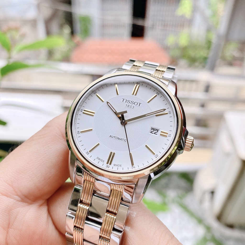 Đồng hồ Nam Tissot T065.407.22.031.00 T-Classic III, dây kim loại, kính sapphire - Máy cơ tự động